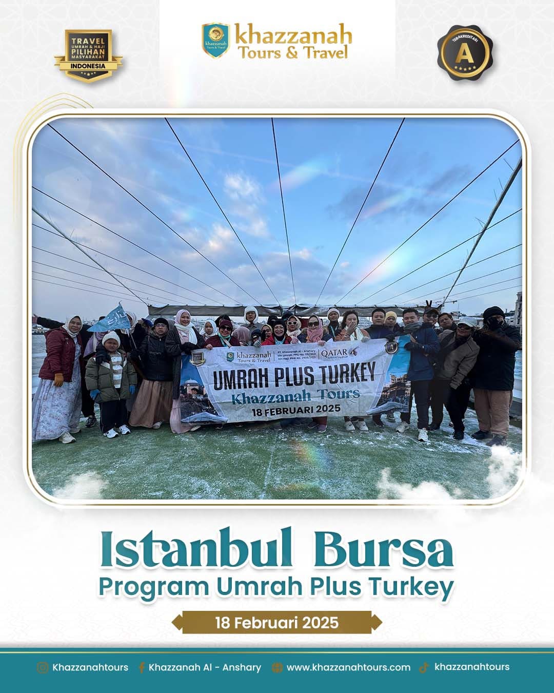 umroh plus turkey 18 januari