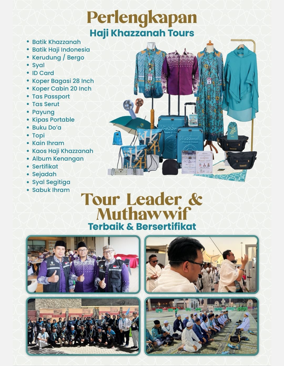 Perlengkapan haji exclusive